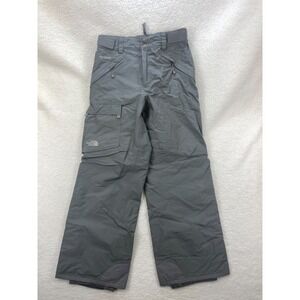 The North‎ Face Mens Snow Pants Medium Gray HyVent Waterproof Nylon Cargo Ski